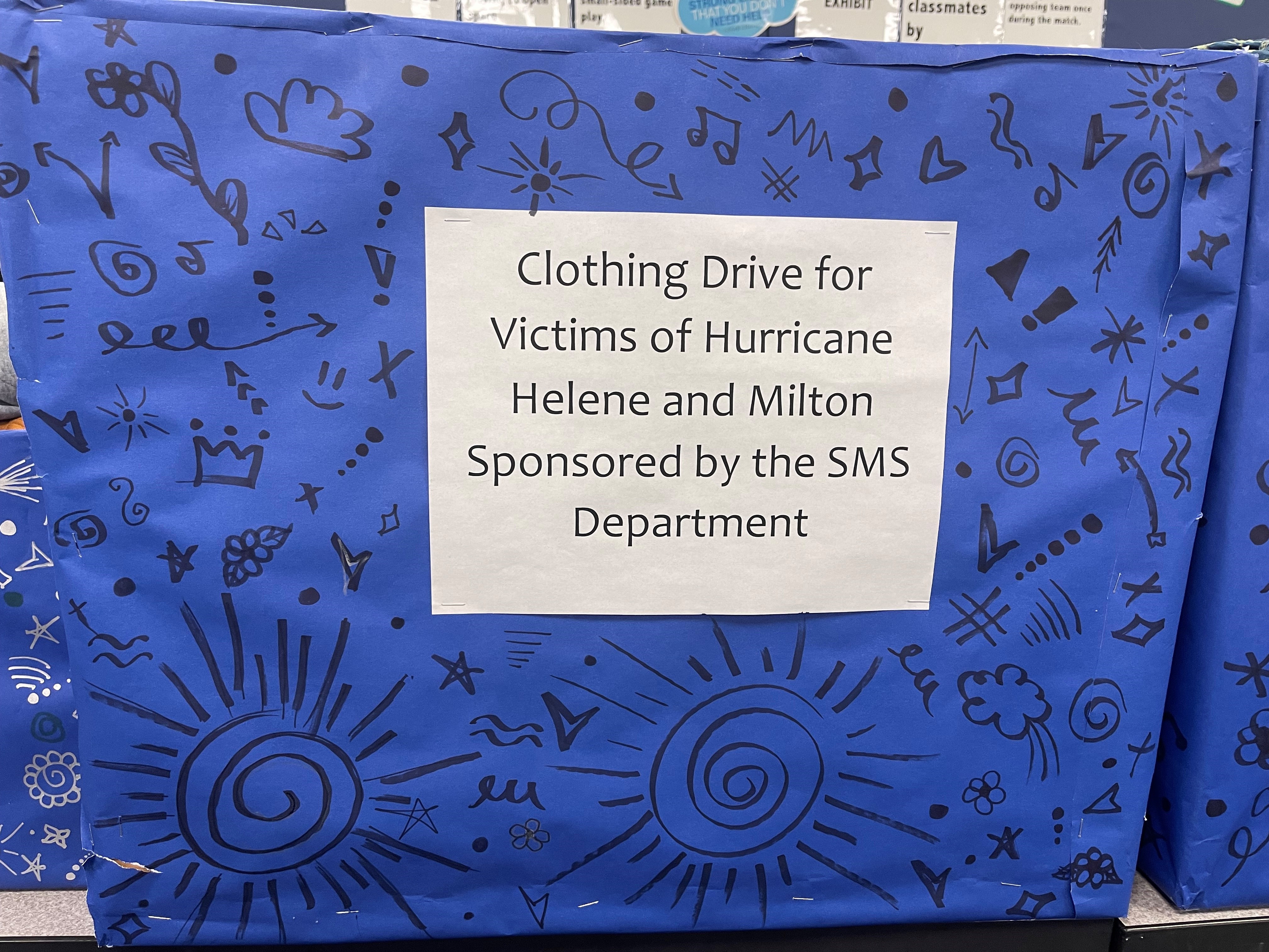 Clothing drive label