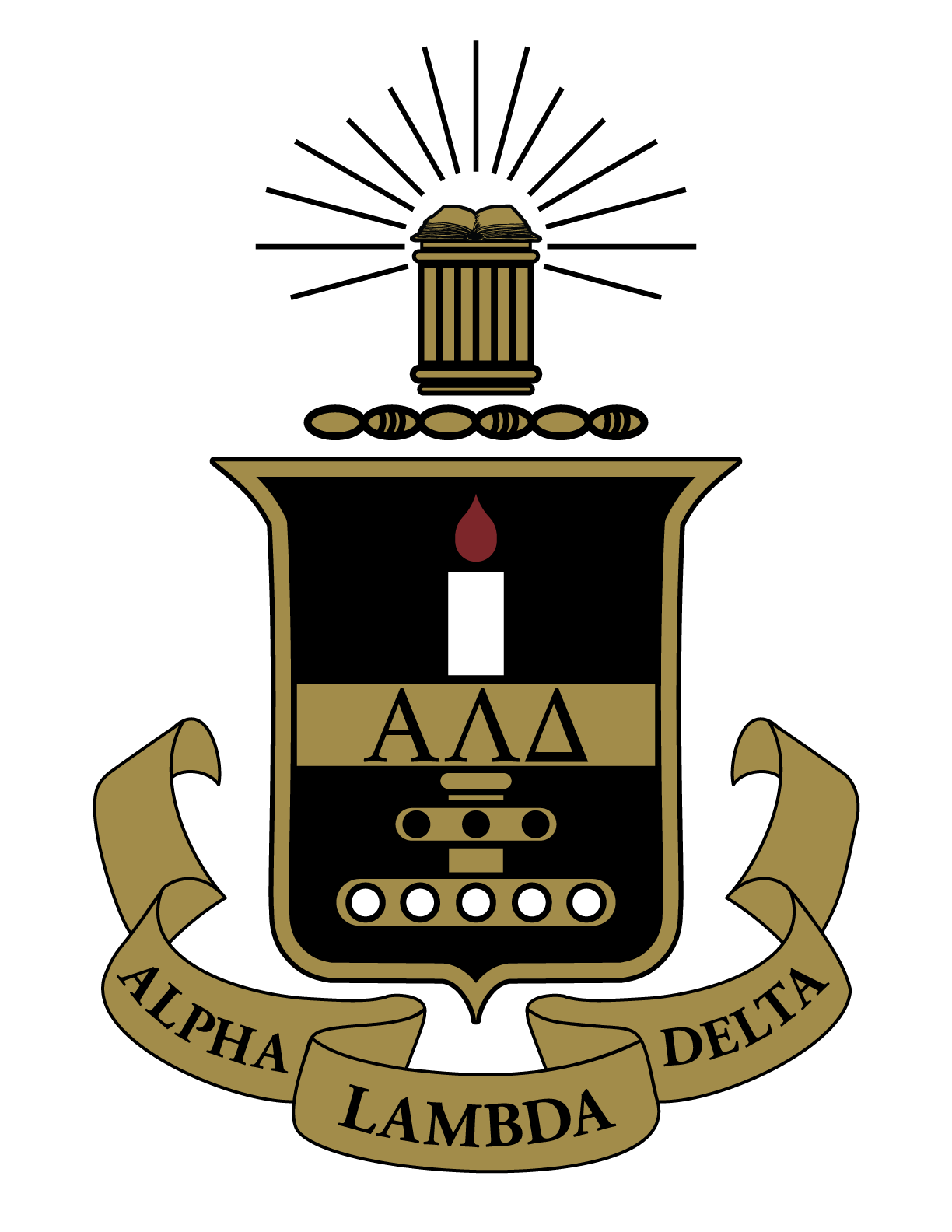 Alpha Lambda Delta crest