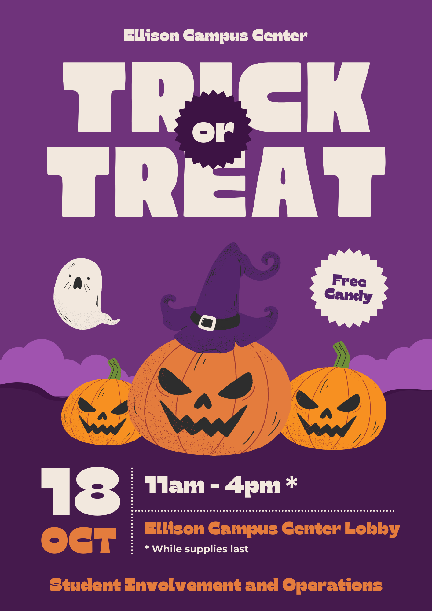 Trick-or-Treat 10/18