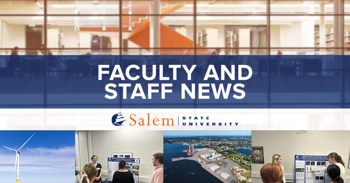 Salem State Faculty and Staff News