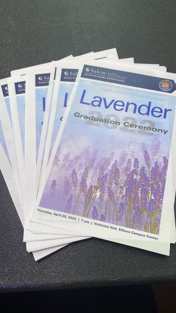 Lavender Graduation Program