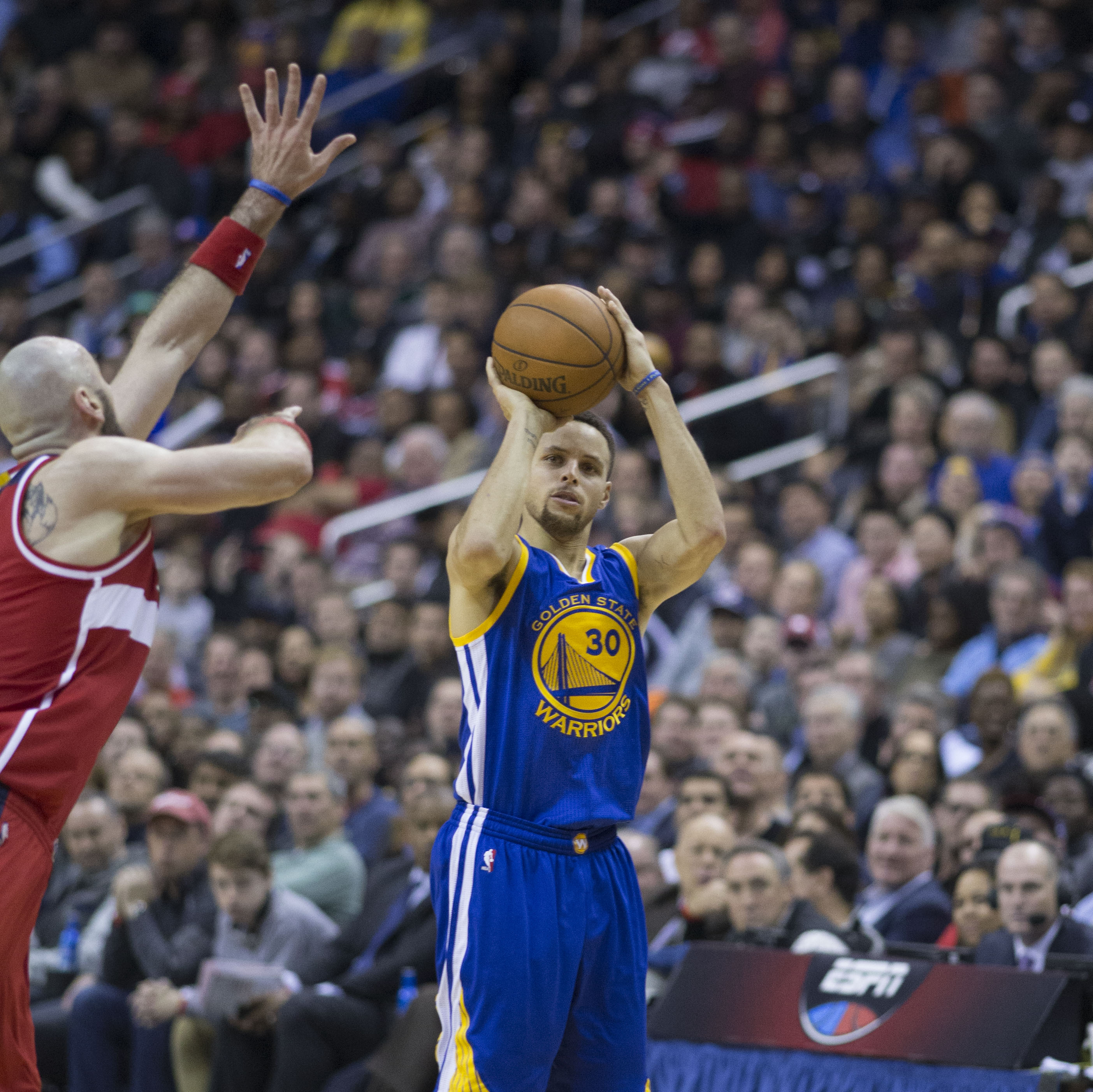 The 3-point contest will feature five racks of five balls each, just like during the NBA All-Star Weekend.