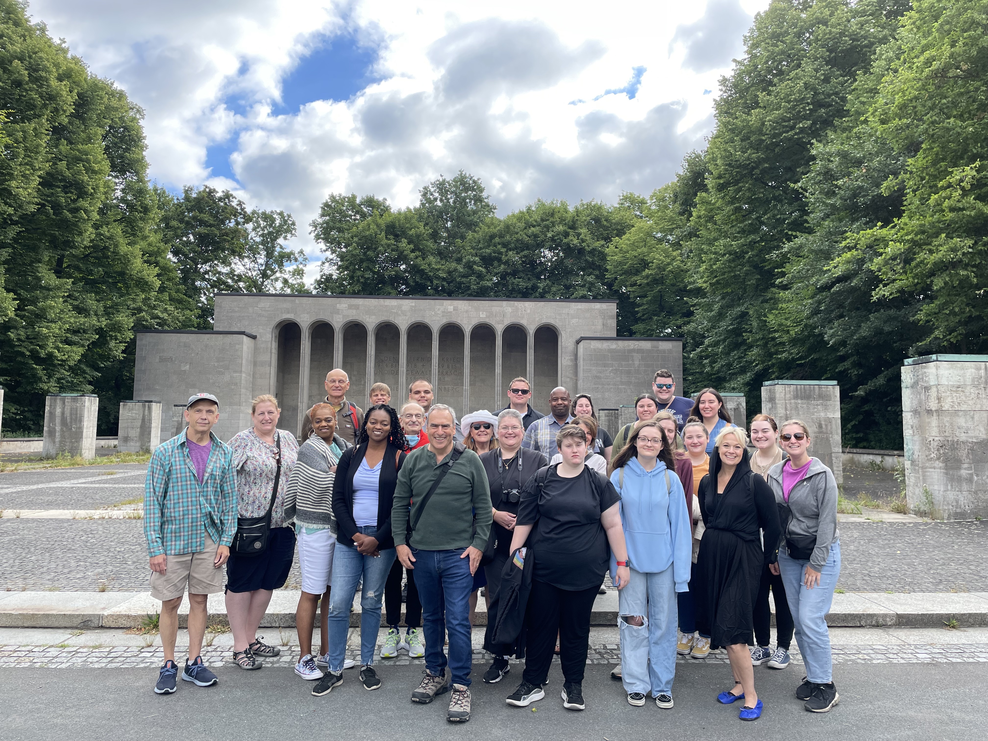 Student Group in Nuremberg, Germany