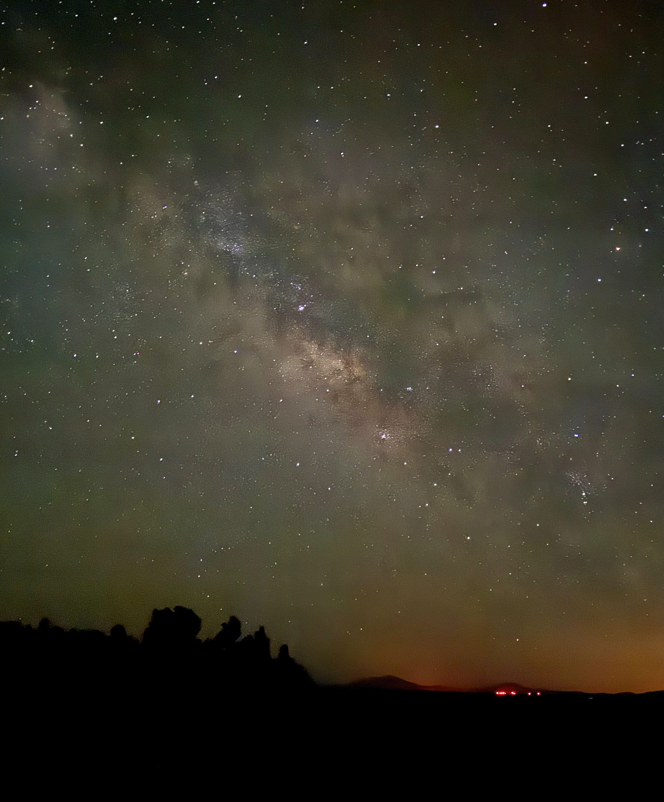 The stars at night (photo by student: Danny Villanueva)