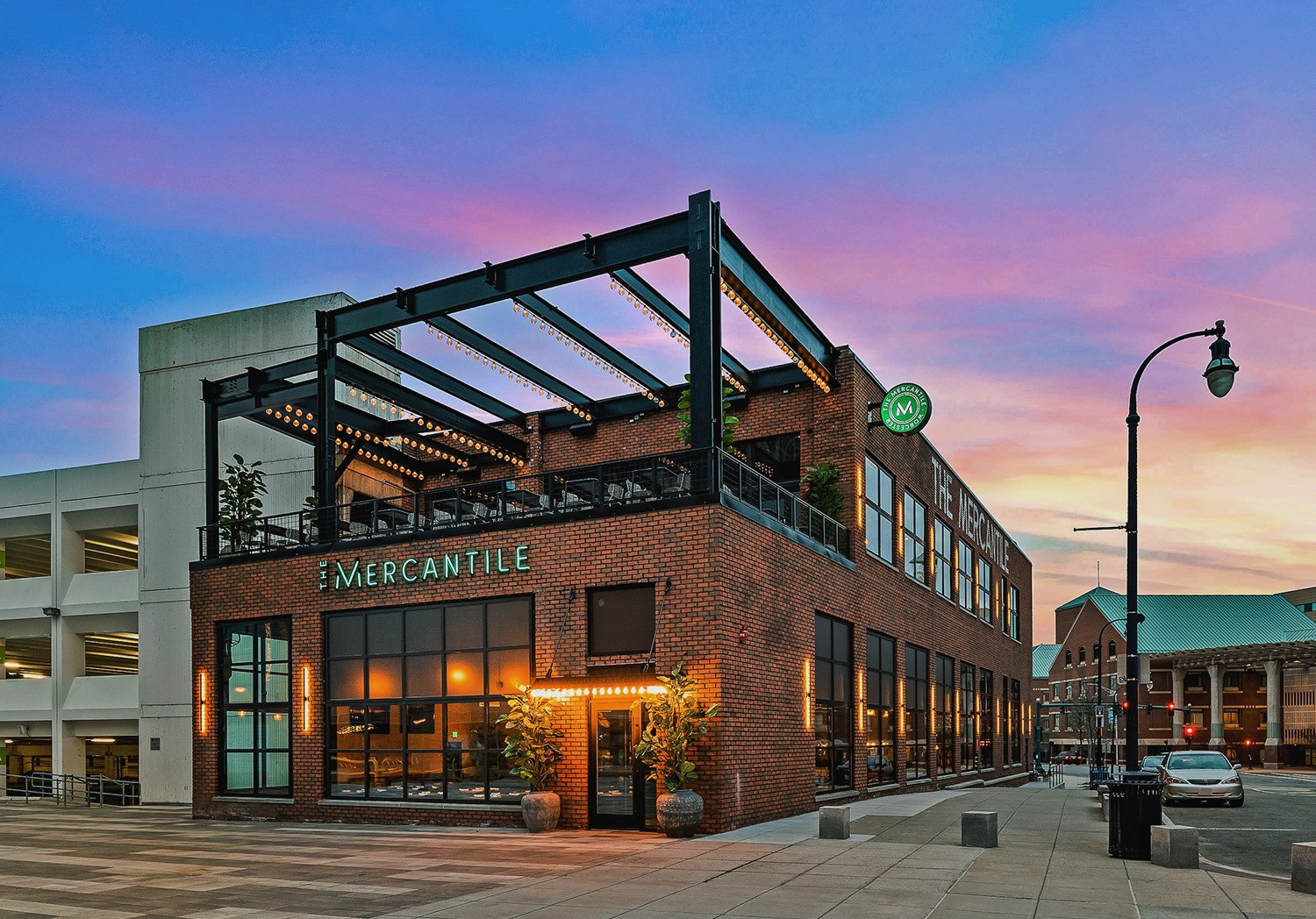 The Mercantile in Worcester, Mass. an eatery in Central Mass.