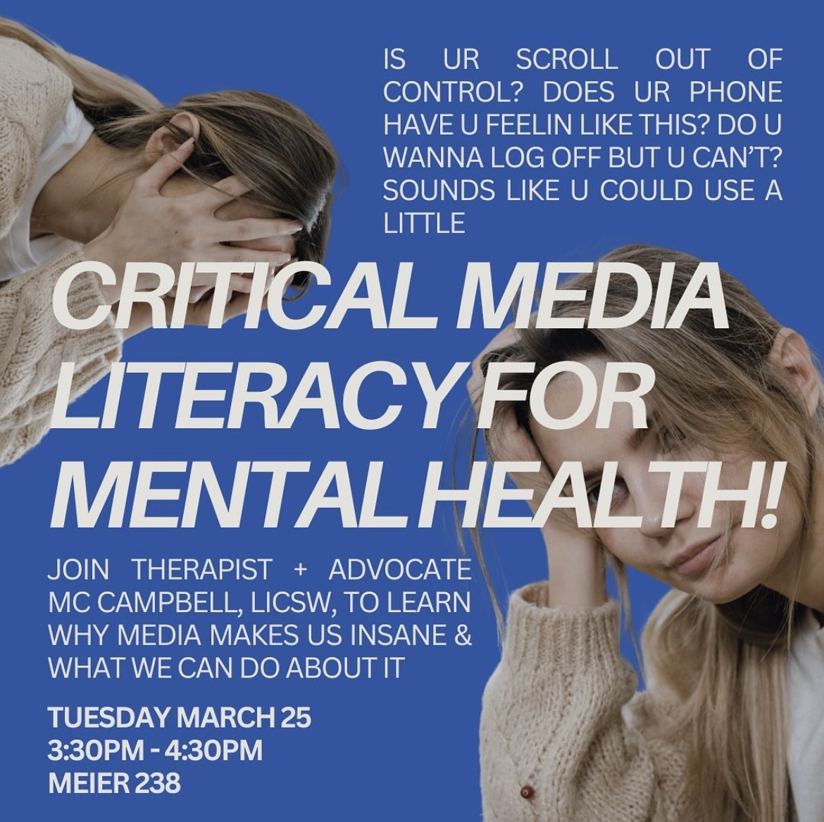 CRITICAL MEDIA LITERACY FOR MENTAL HEALTH