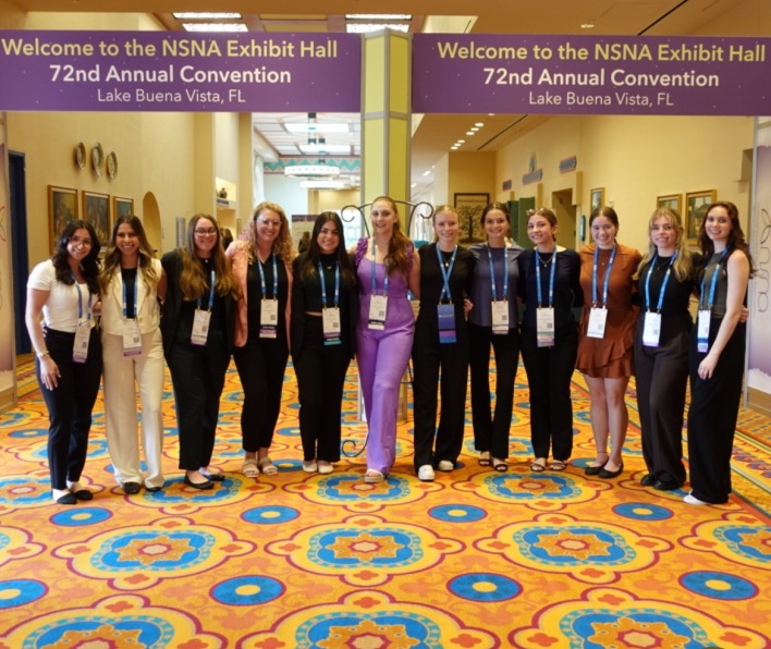 SSU nursing students at NSNS convention