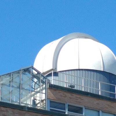 Outside view of Collins Observatory