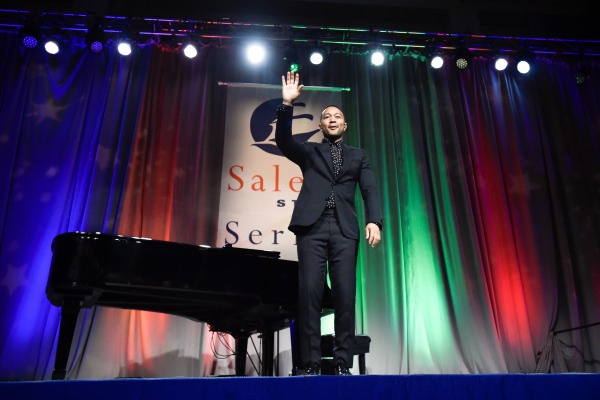 John Legend at the Salem State Series