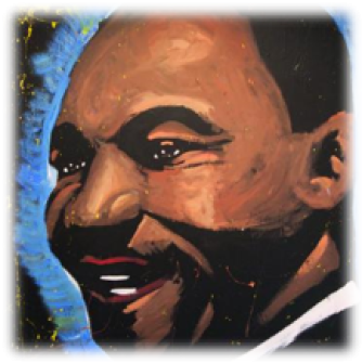 Painting of Dr. Martin Luther King, Jr.