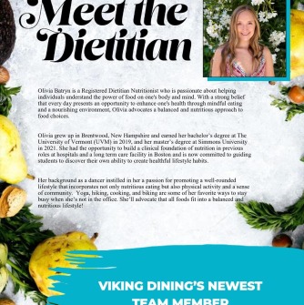 Meet the dietitian on campus
