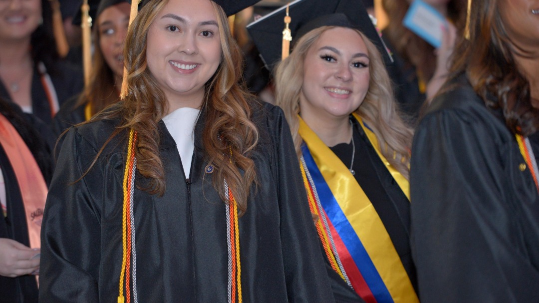 Graduates at Commencement