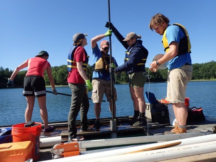 Researchers at Walden Pond