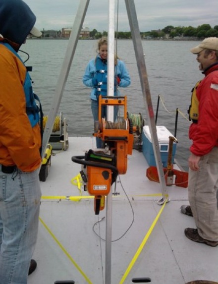 Researchers in Salem Sound